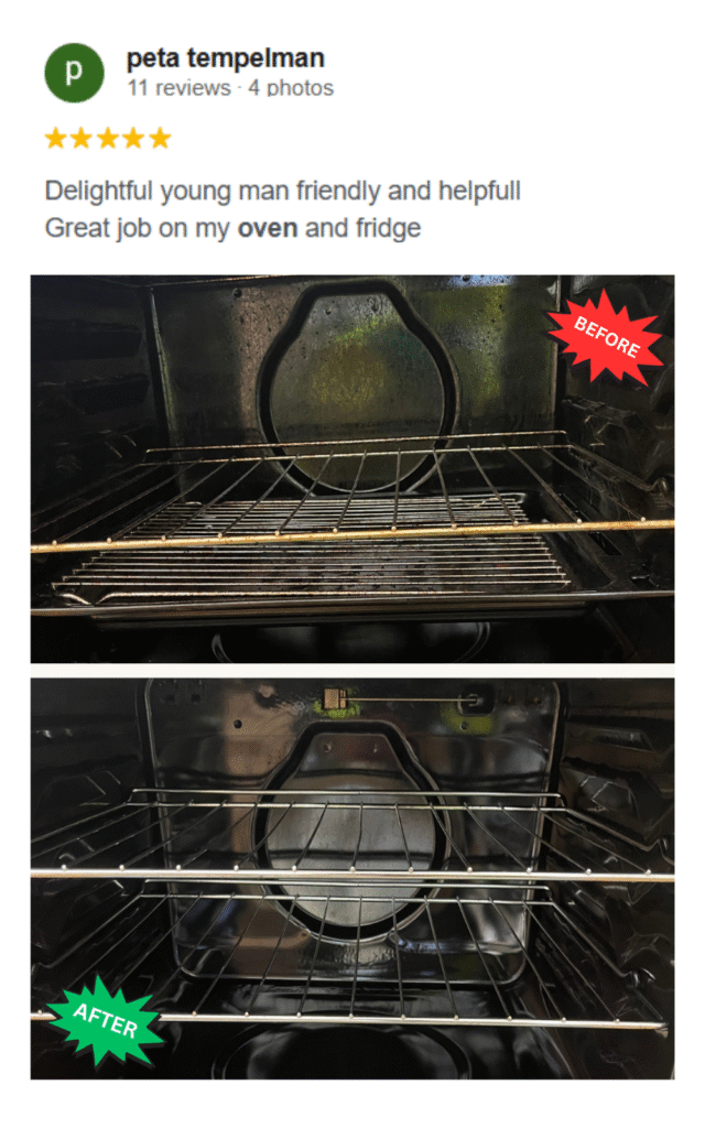 oven cleaning - spring hill
